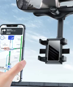 Rear View Mirror Phone Mount