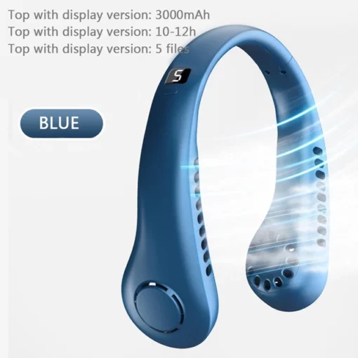 USB Bladeless Hands-Free Outdoor Neck Fan