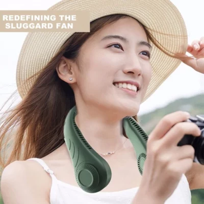 USB Bladeless Hands-Free Outdoor Neck Fan