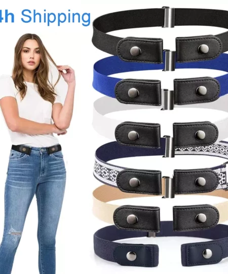 The Free Belt – Unisex Adjustable No-Buckle Belt