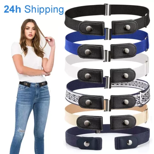 The Free Belt – Unisex Adjustable No-Buckle Belt