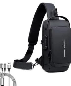 USB Sling Anti Theft Waterproof Backpack