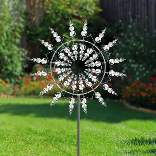 Windmill Yard Decor