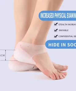 Unisex Silicone Height Increase Insoles