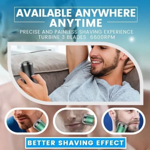 Mini Portable Electric Grooming Shaver