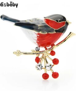 Multicolor Bird Brooch Pins