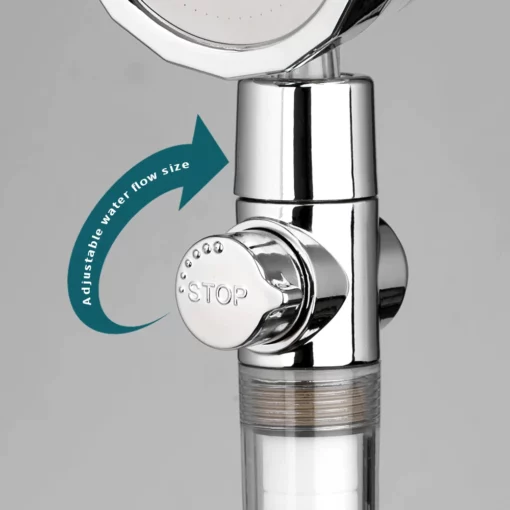 Turbo Head Propeller Shower Head