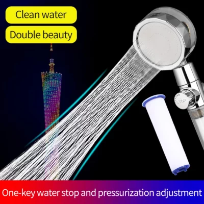 Turbo Head Propeller Shower Head